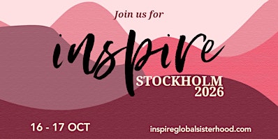 INSPIRE Stockholm 2026