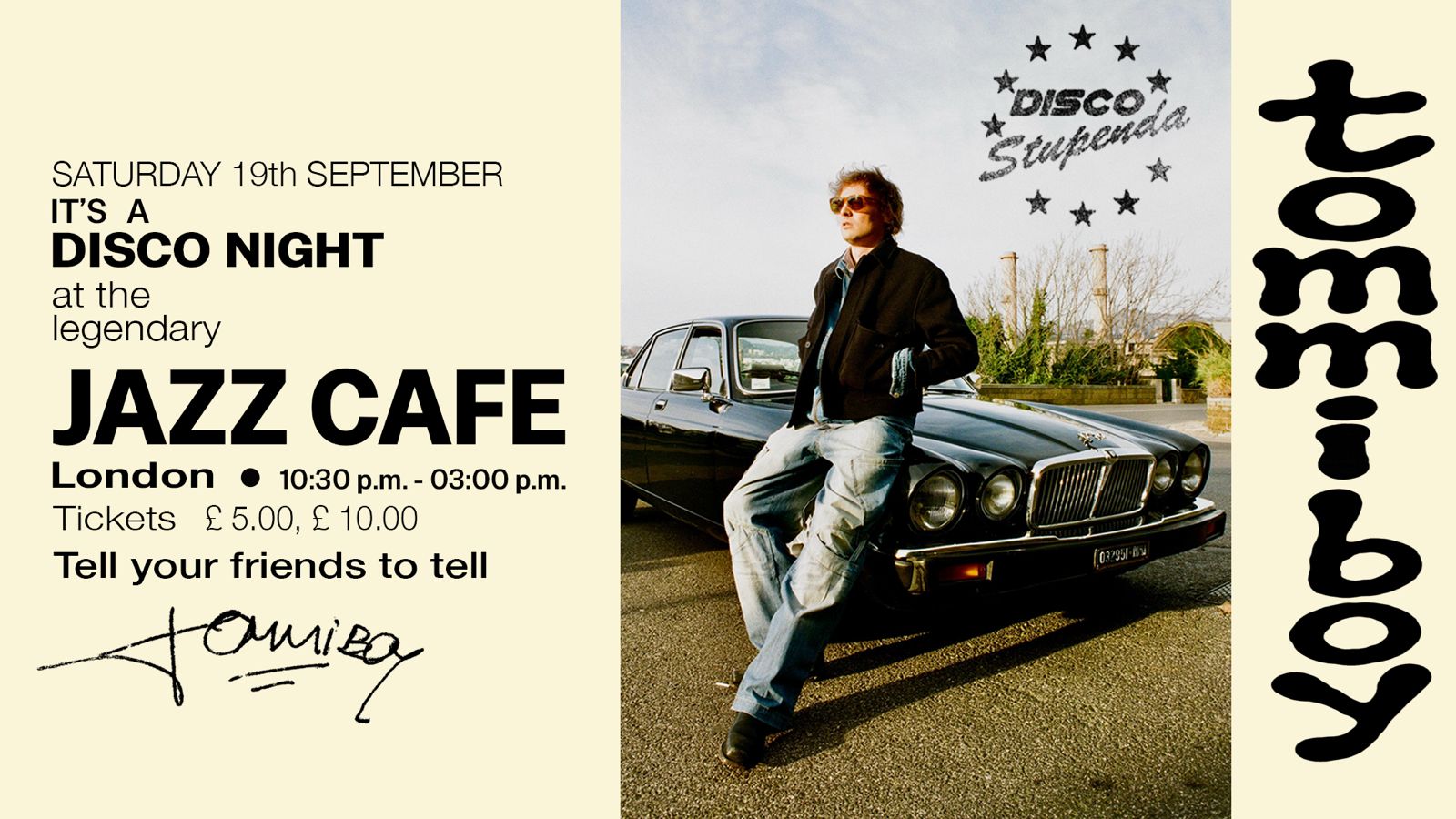 Disco Stupenda in London ✬ Tommiboy (All Night Long)