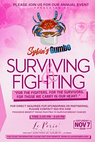 Sylvia's Gumbo: Surviving & Fighting