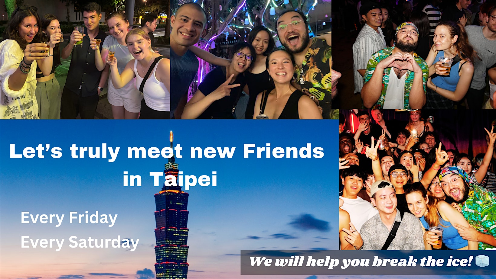 Friday Taipei Social Night: Make New Friends & Language Exchange