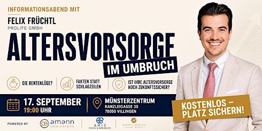 Altersvorsorge im Umbruch - Felix Früchtl