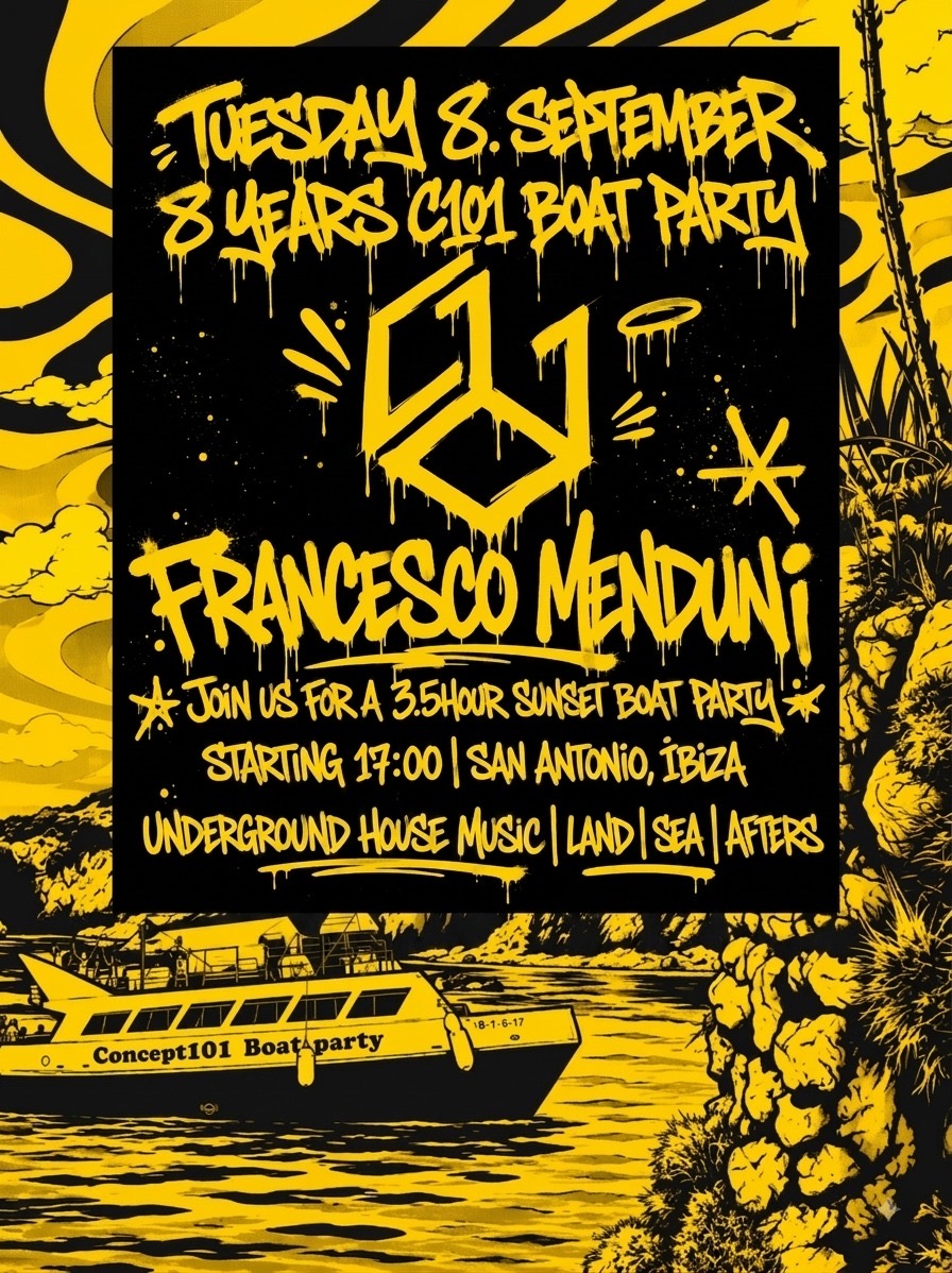 8 Years CONCEPT101 (Boat Party San Antonio + Afterparty @Sigma)