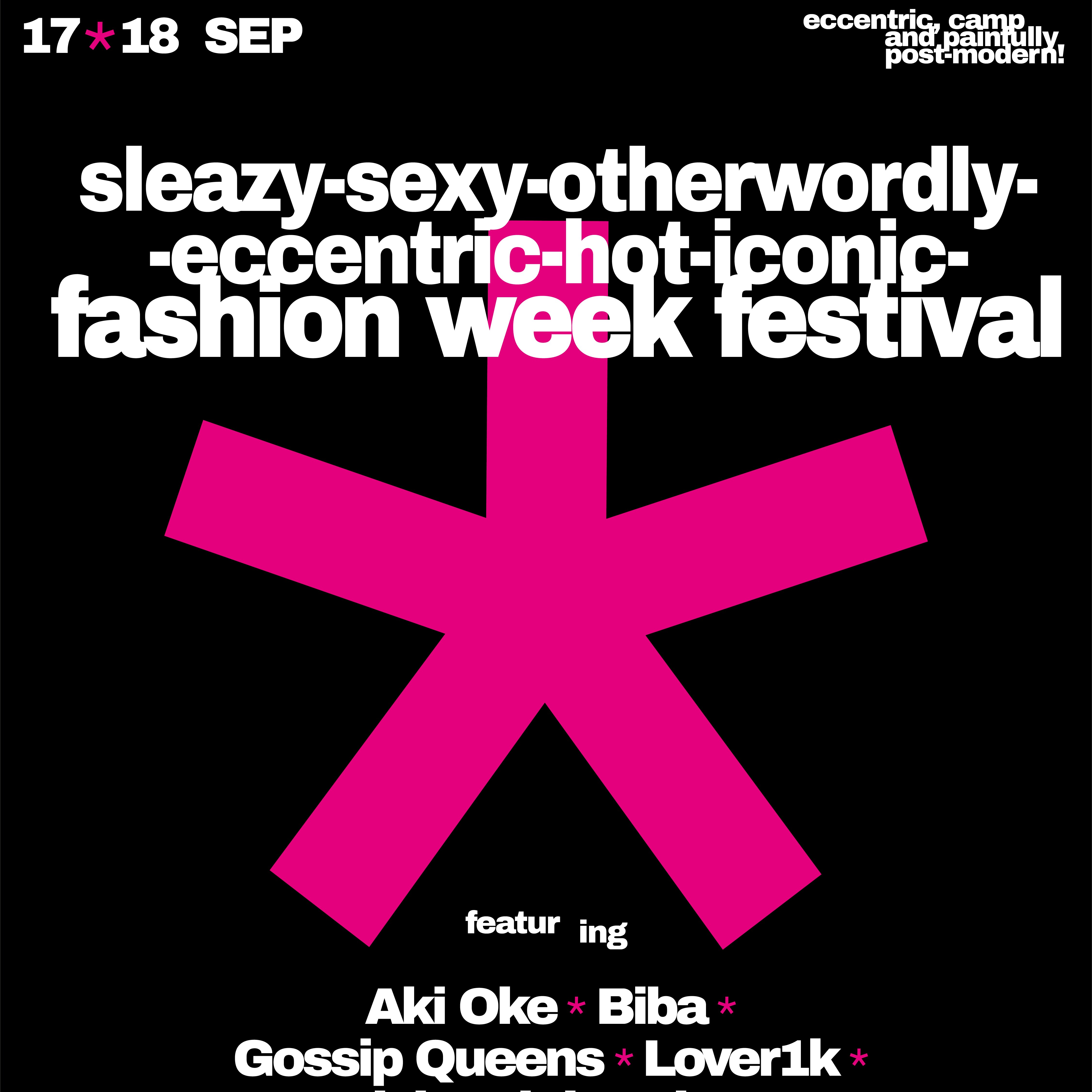 You Wanted a Party? x London Fashion Week Festival