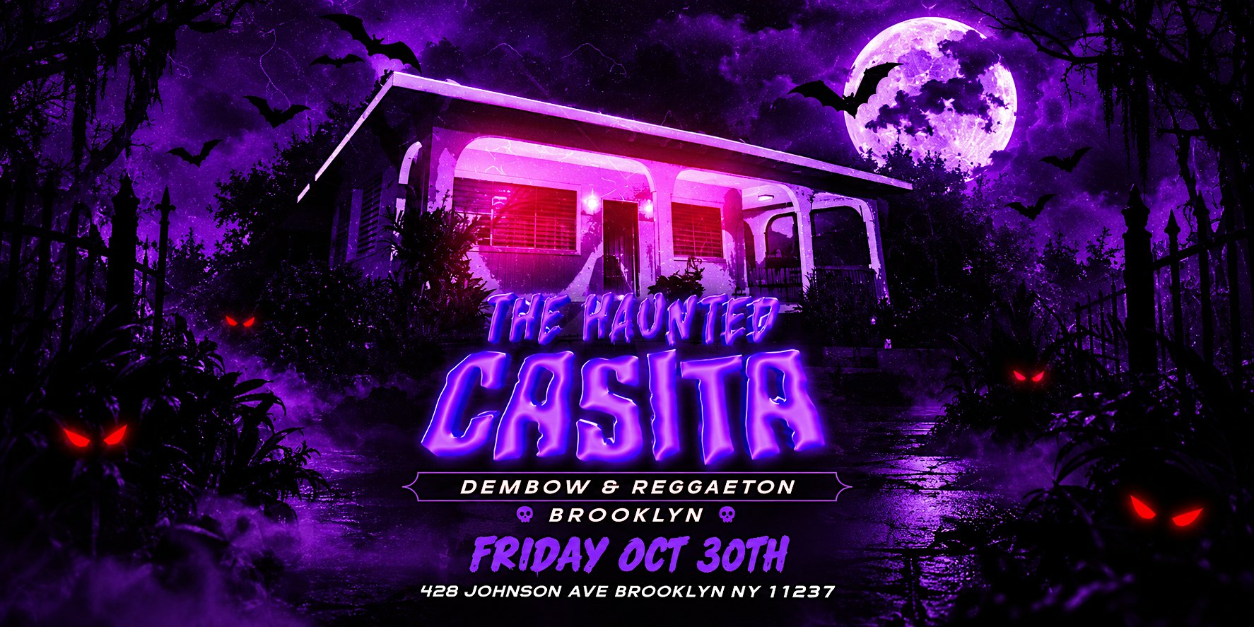 The Haunted Casita: Halloween Friday — Dembow & Reggaeton Party