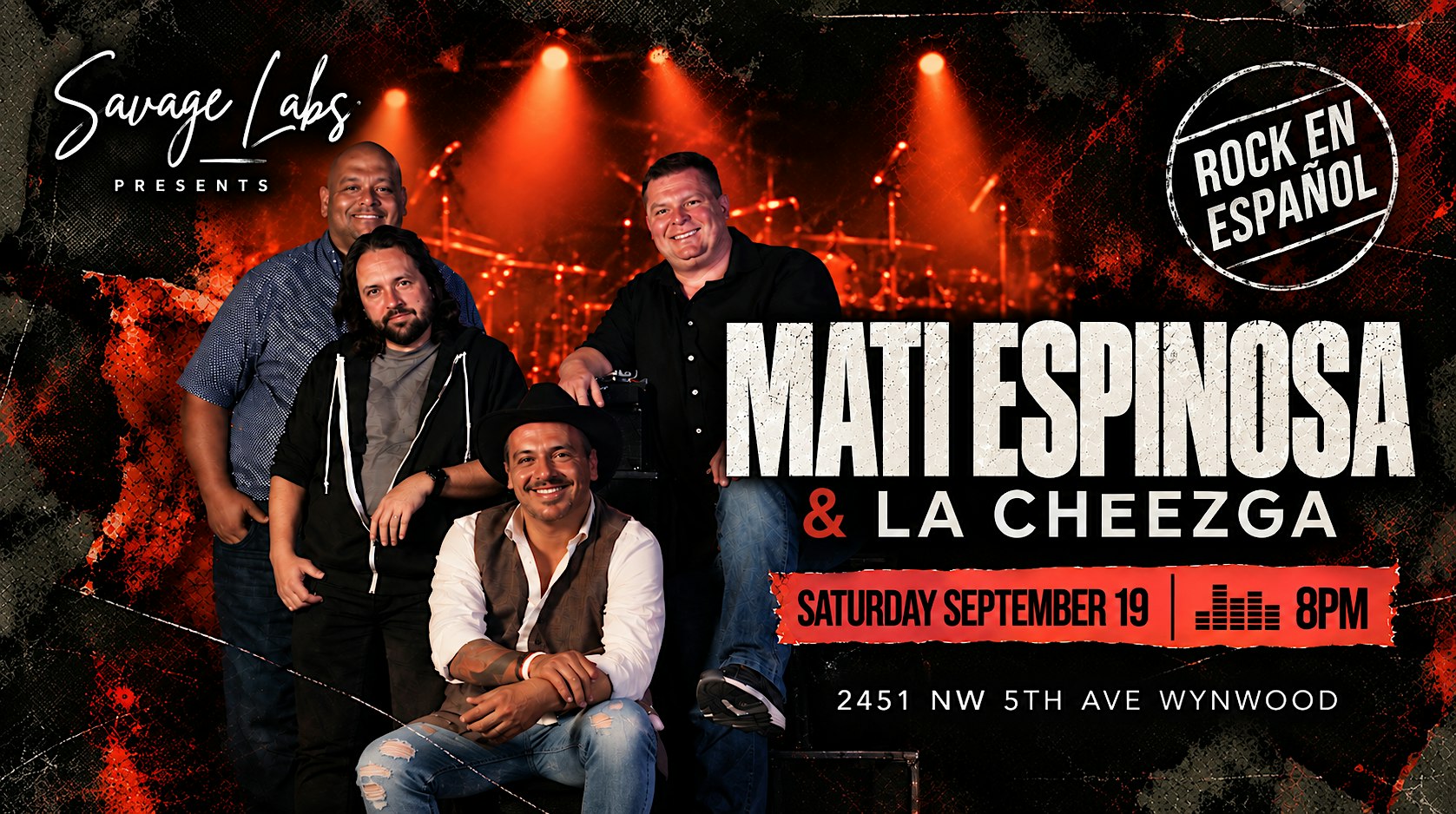 Mati Espinosa & La Cheezga | Rock en Español at Savage Labs