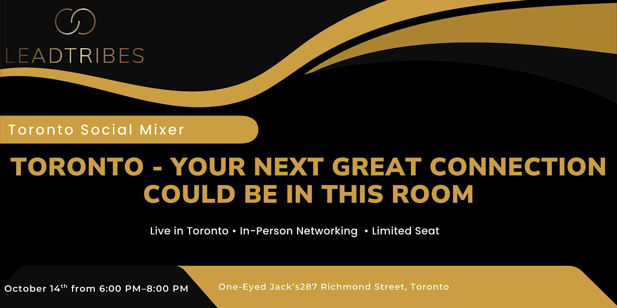 Toronto - Your Next Great Connection Could Be in This Room