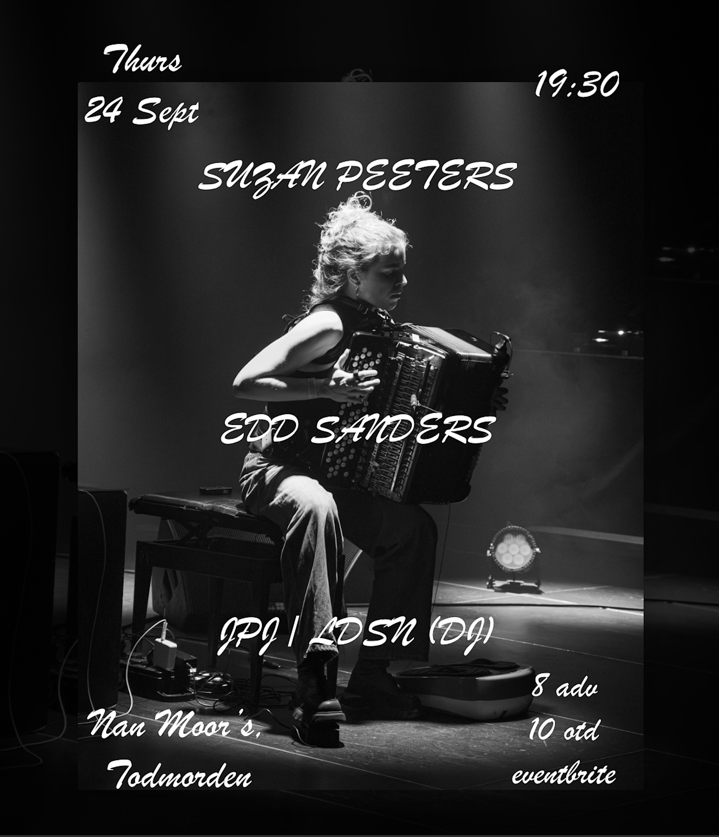 SUZAN PEETERS (BE) + EDD SANDERS (UK) + JPJ / LDSN