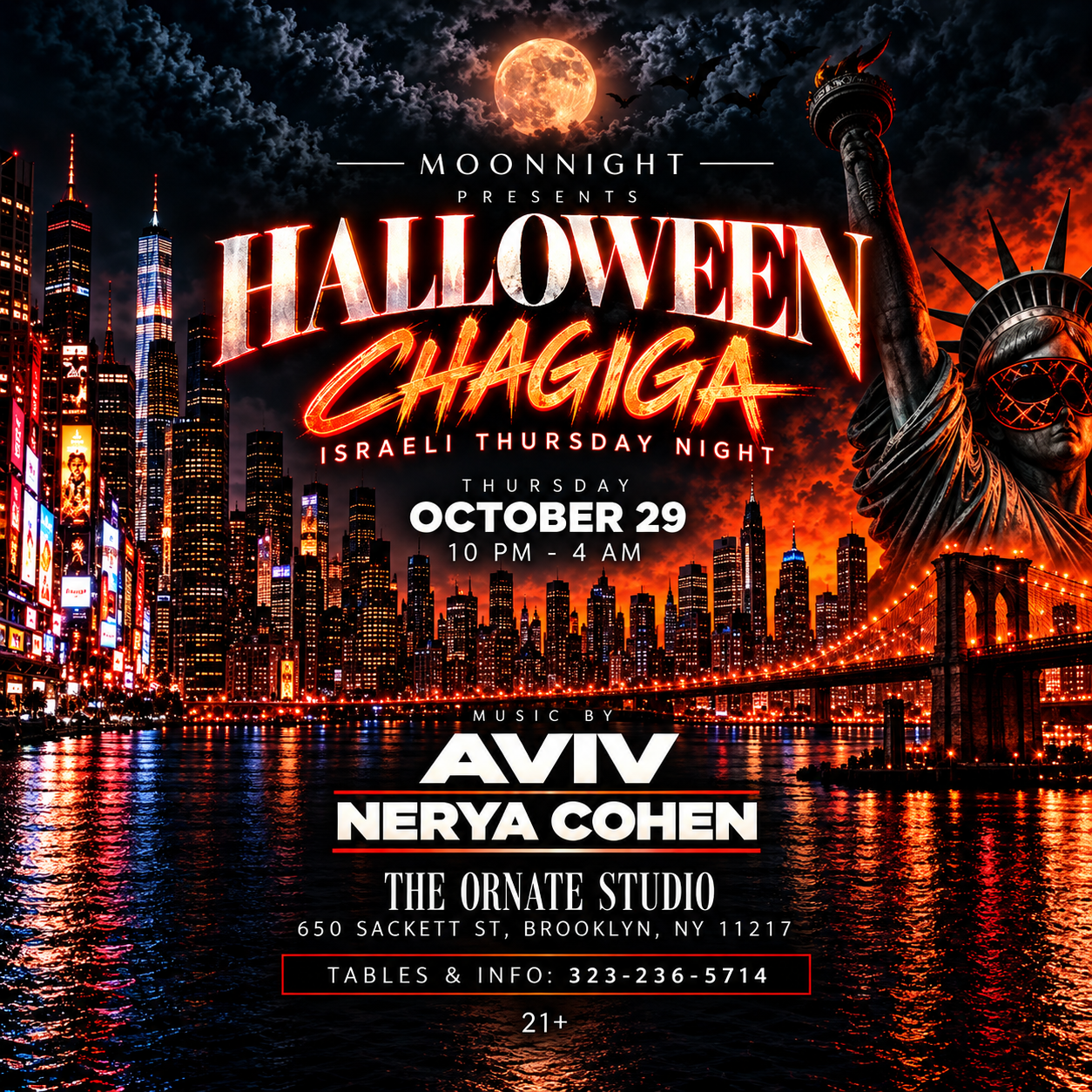 MOONNIGHT PRESENTS: CHAGIGA 🎃
Halloween Edition