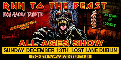 ALL AGES SHOW | IRON MAIDEN – 50 YEARS OF GREATEST HITS