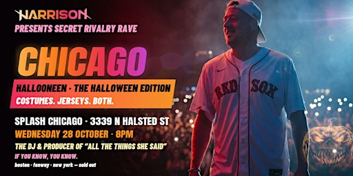 Harrison Presents: Secret Rivalry Rave HALLOONEEN - Chicago
