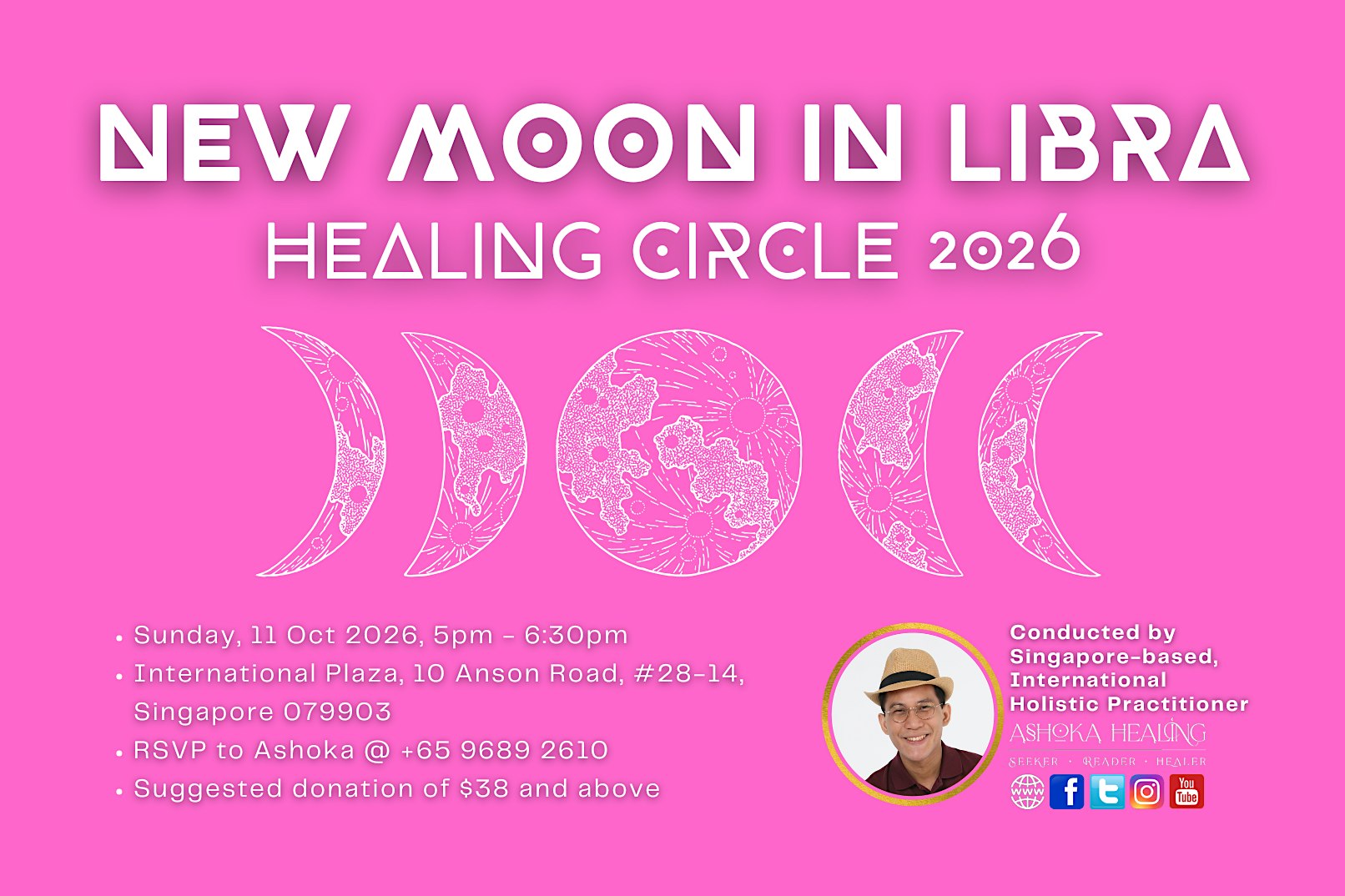 New Moon in Libra Healing Circle 2026
