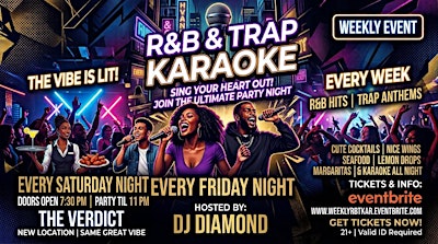 R&B and Trap Karaoke Party