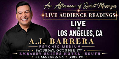 An Afternoon of Spirit Messages with Psychic Medium A.J. Barrera