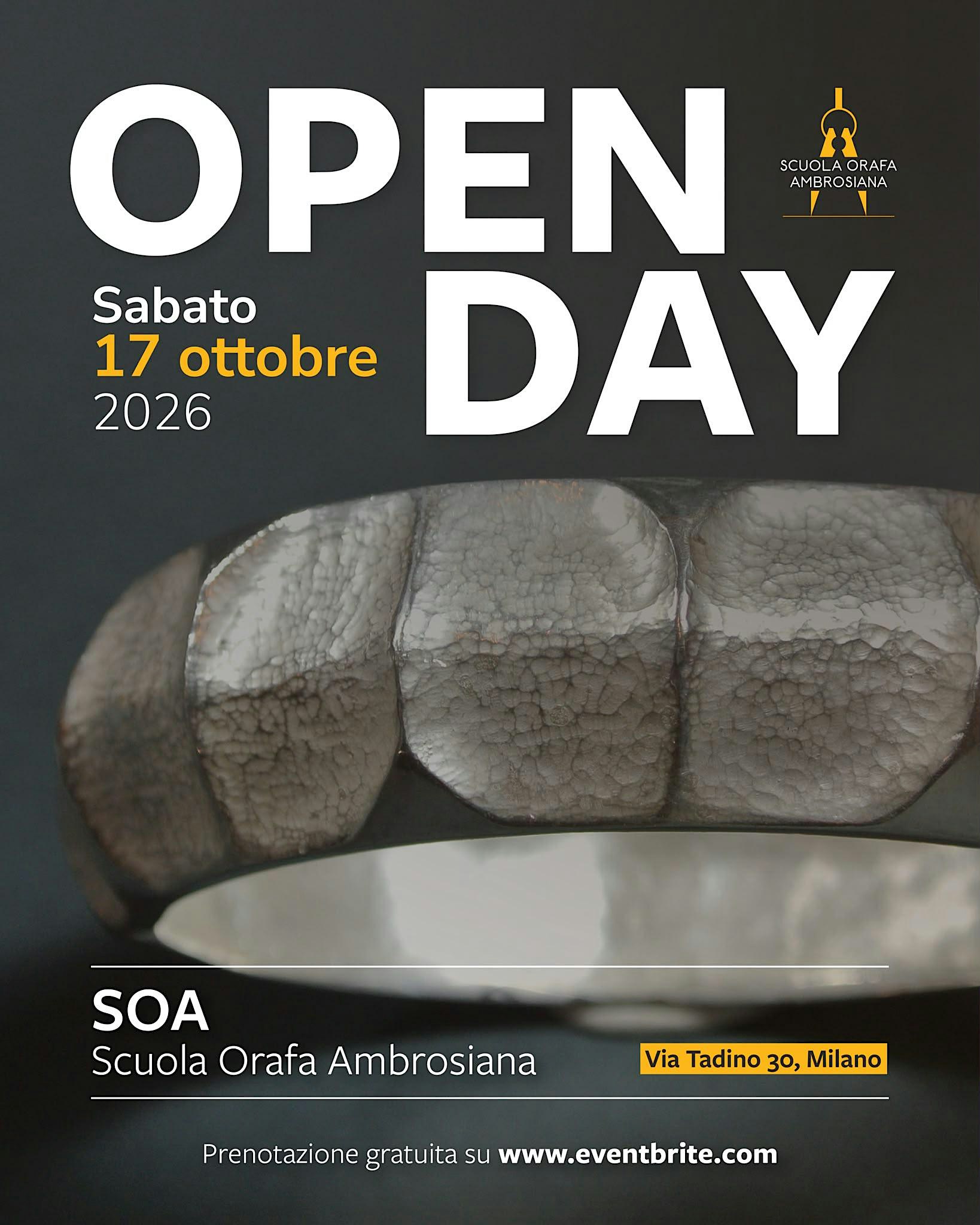 Open Day SOA - Scuola Orafa Ambrosiana