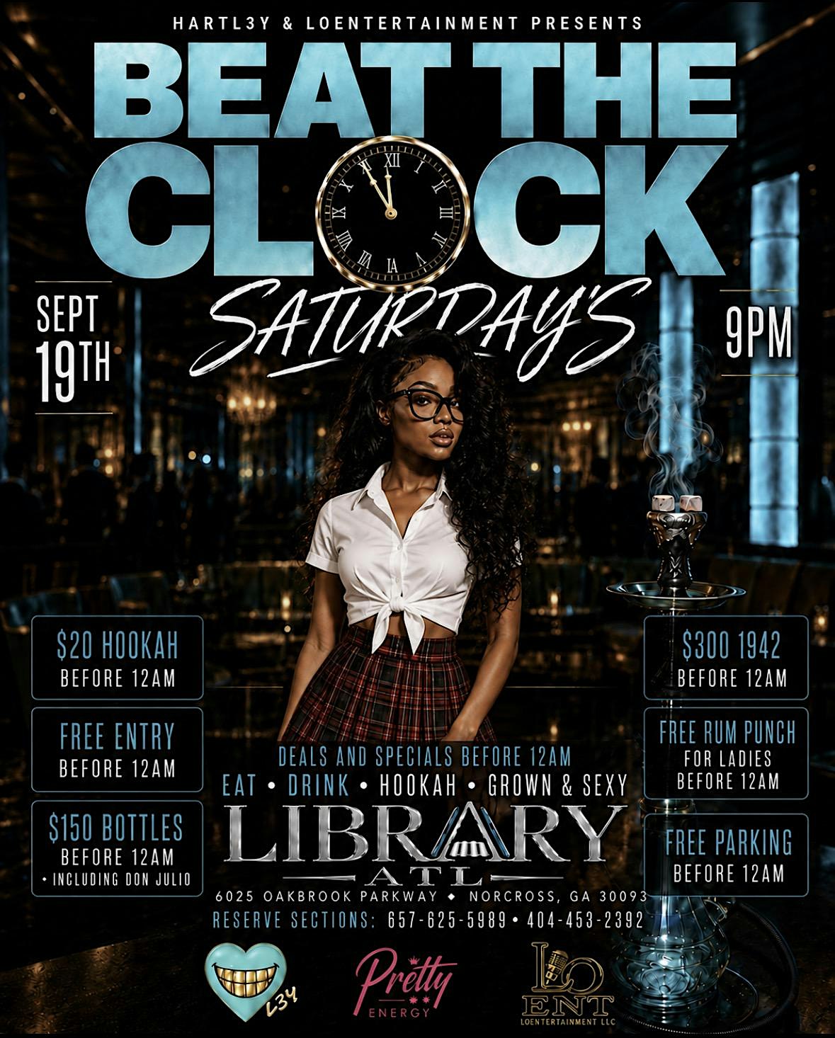 BEAT THE CLOCK "SATURDAYS"