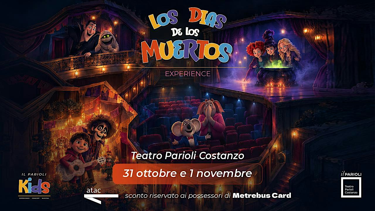 Los Dias de Los Muertos, experience al Teatro Parioli, 27 euro