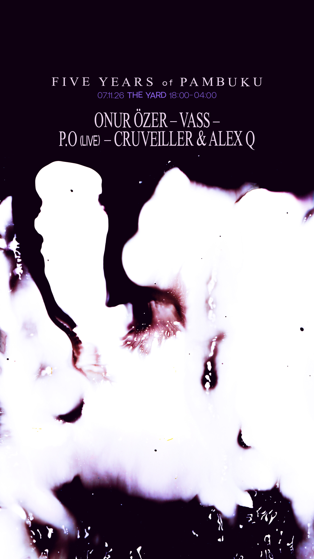 Five years of Pambuku - Onur Özer, Vass, P.O (live) 