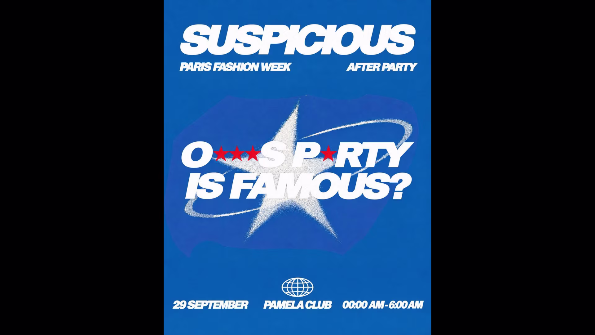 Suspicious Party (Only 20 Tickets Online)