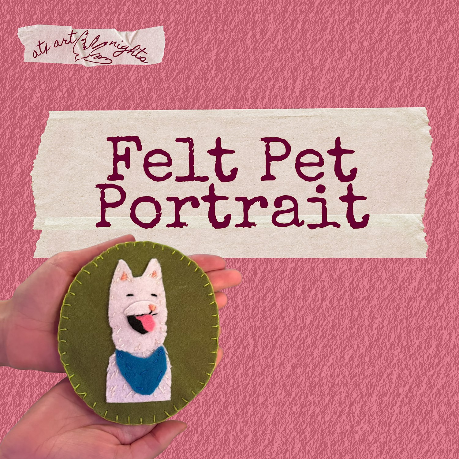 Felt Pet Portraits