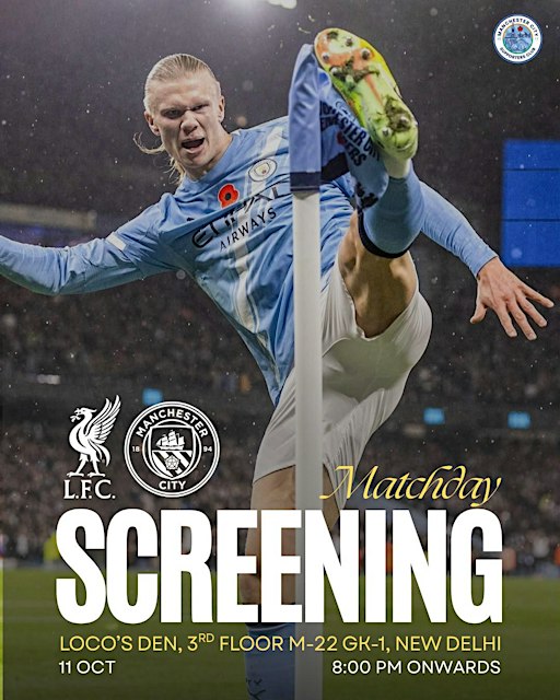 Liverpool vs Manchester City — Premier League Screening