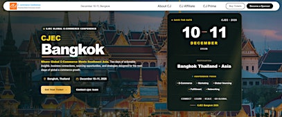 CJEC Bangkok 2026 – E-Commerce, AI, Sourcing & Fulfillment Conference