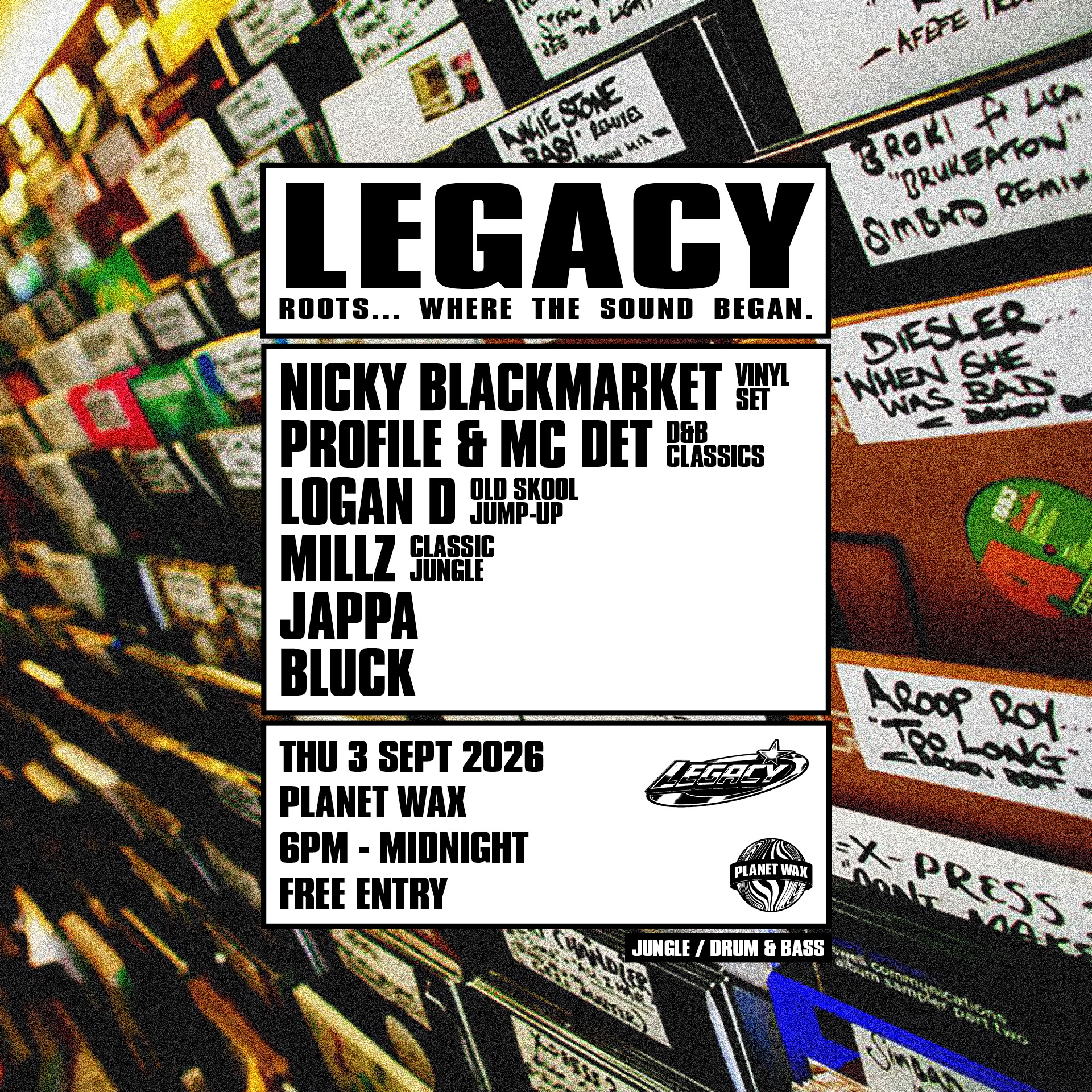 LEGACY: ROOTS... Where the sound began
