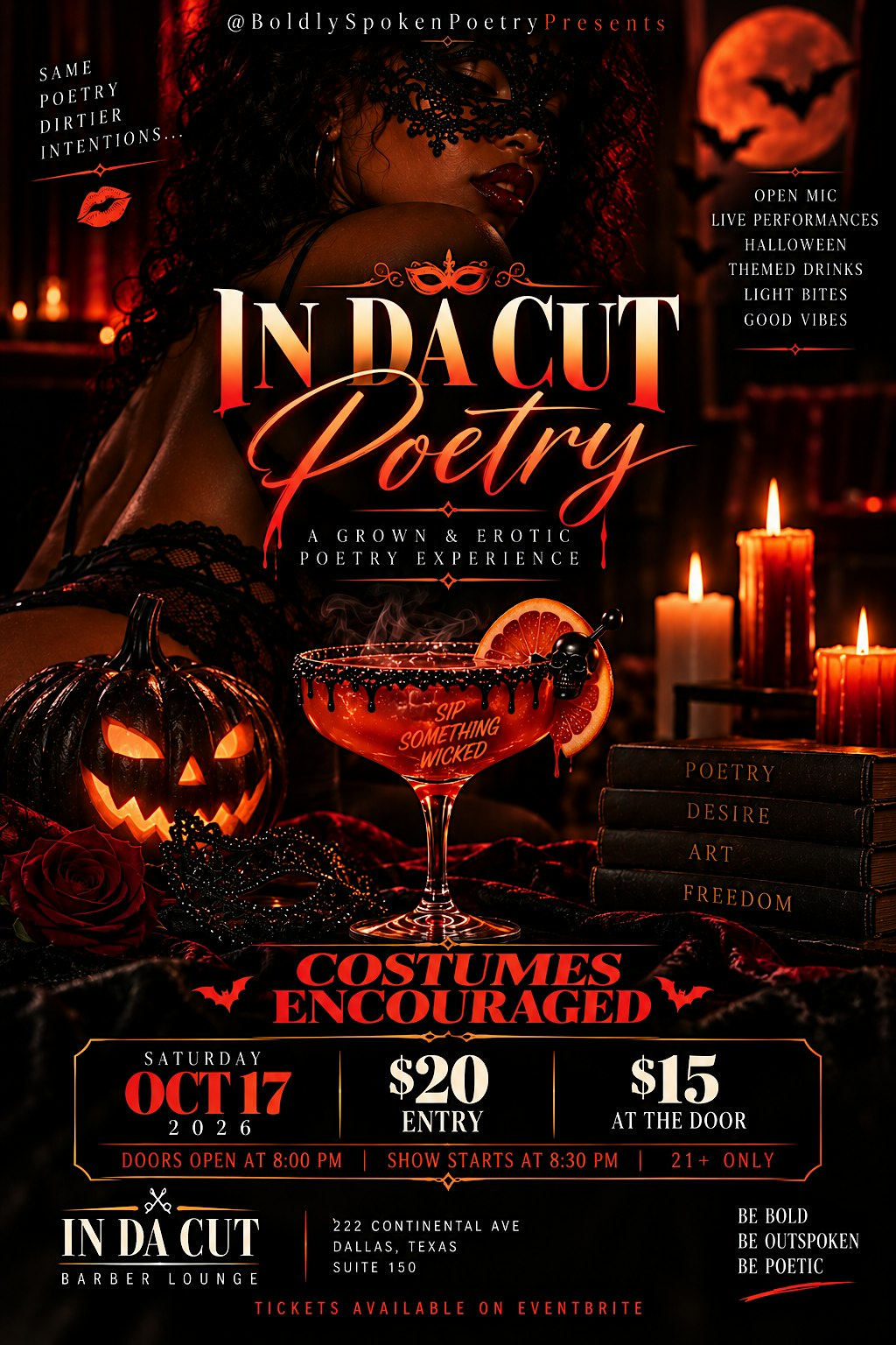 In Da Cut Poetry : Grown & Erotic