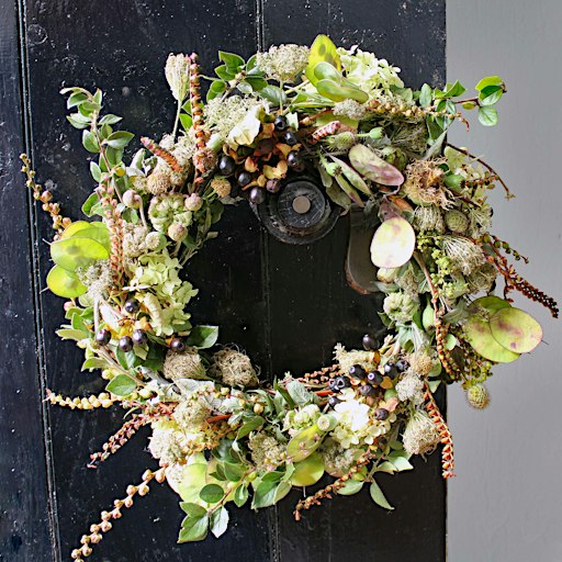 Autumnal Wreaths with Sharon from Loopdyloop