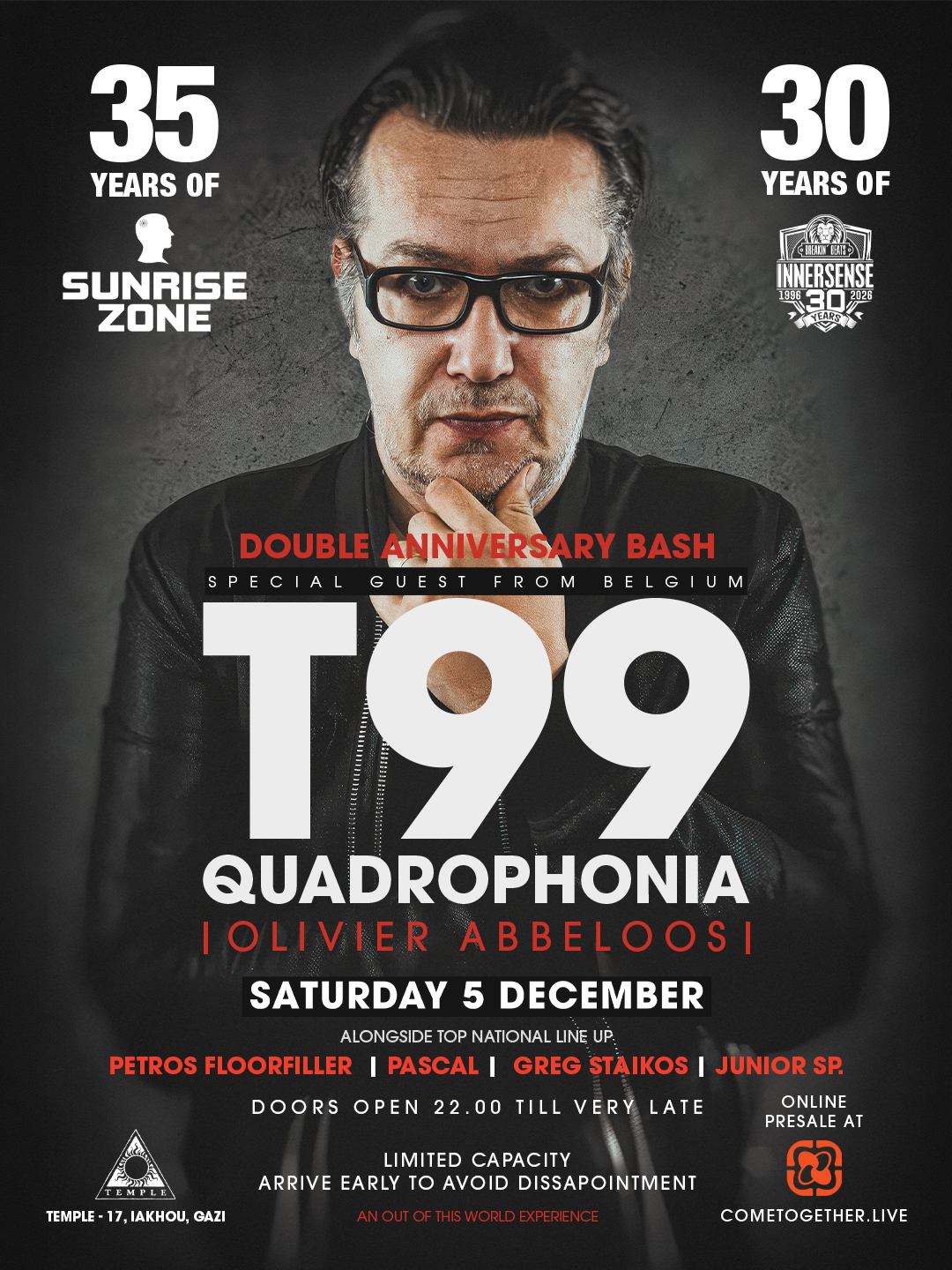 Sunrise Zone & Innersense pres T99/Quadrophonia
