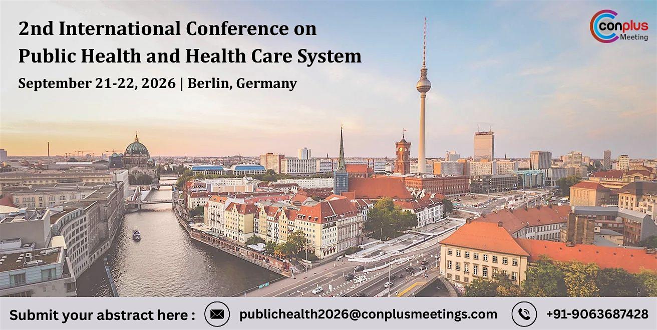 2nd International Conference on Public Health and Health Care System