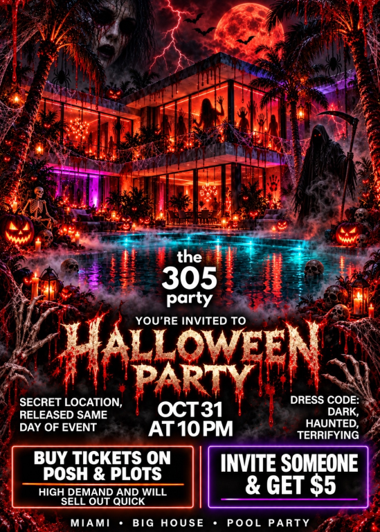 HOUSE HALLOWEEN PARTY - PROJECT X VIBE