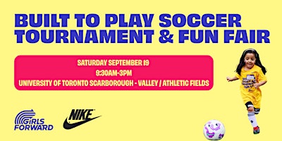Built to Play Soccer Tournament & Fun Fair