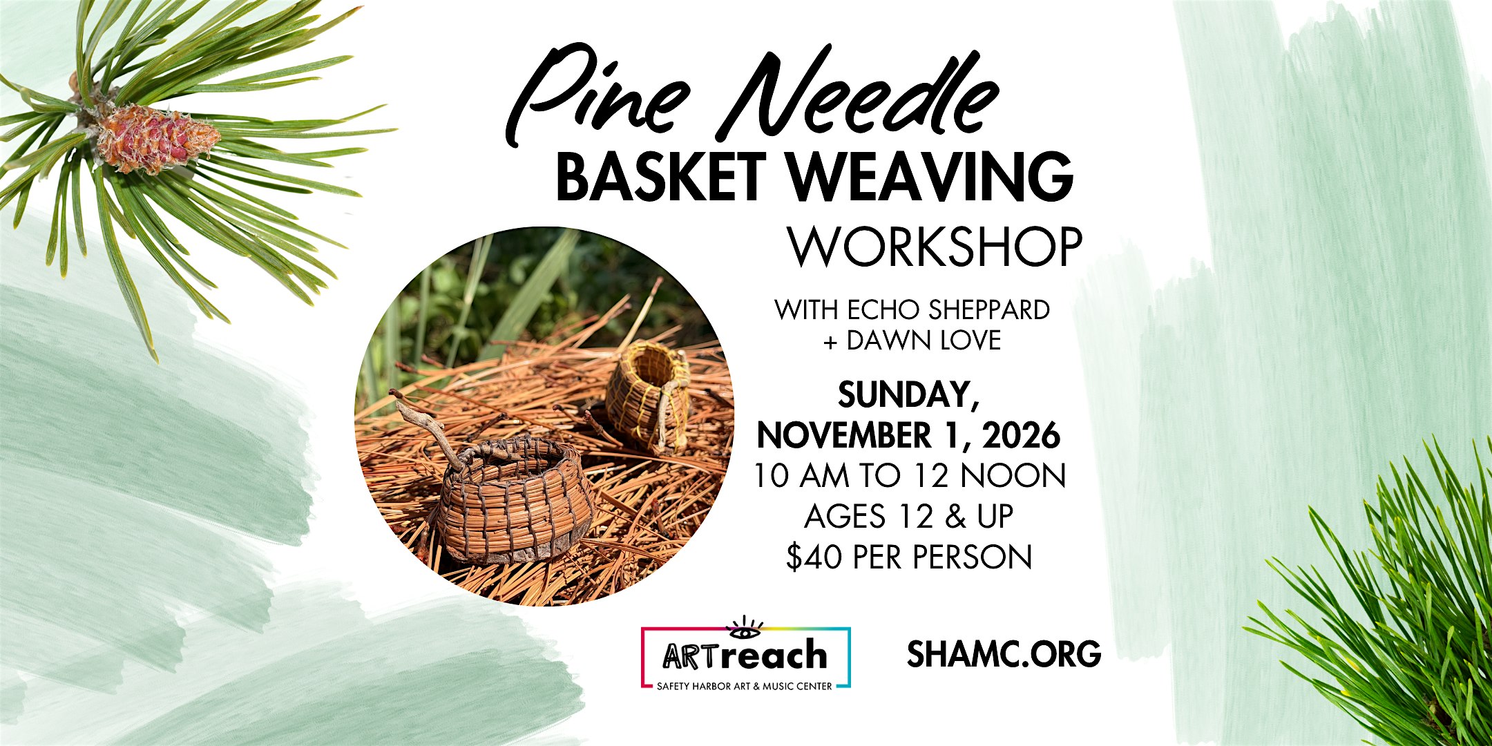 Pine Needle Basket Weaving