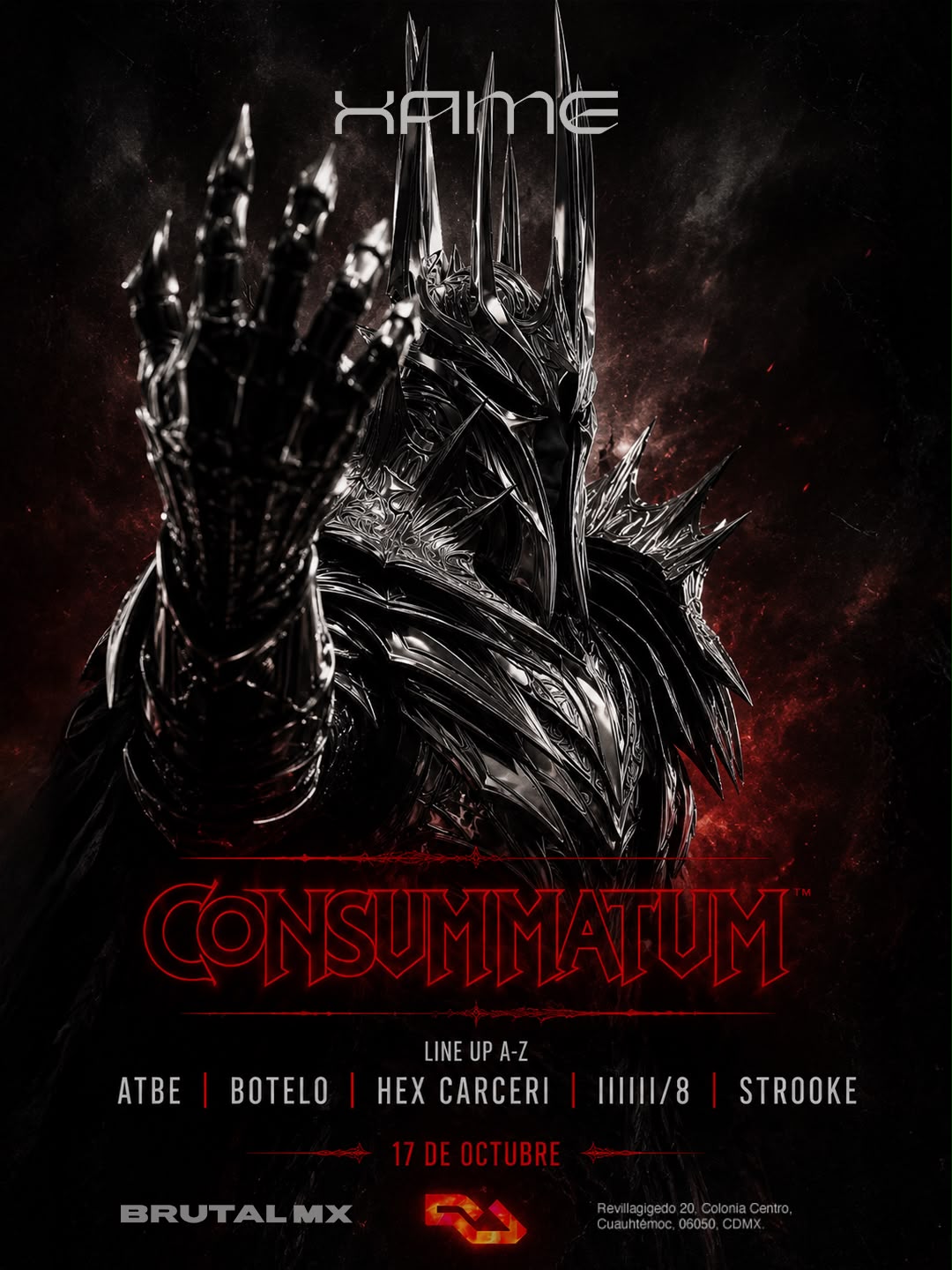 Xame Records presenta: Consummatum Est (noche de bochka e industrial)