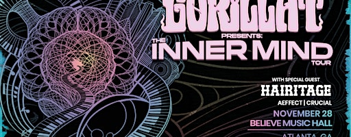 Iris Presents: Gorilla T @ Believe Music Hall | Sat, Nov 28th!