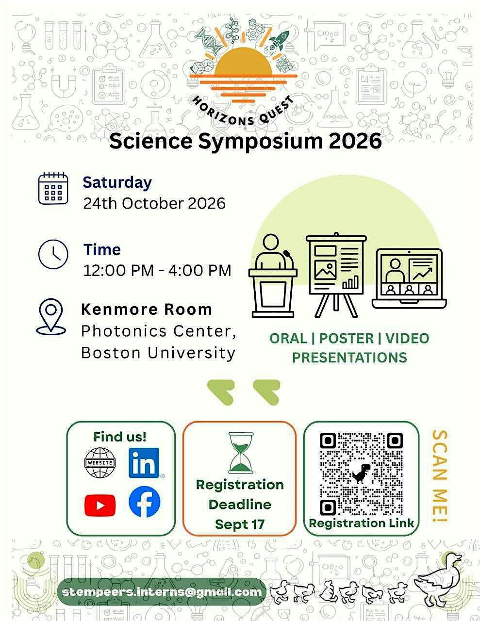 Horizons Quest Science Symposium 2026