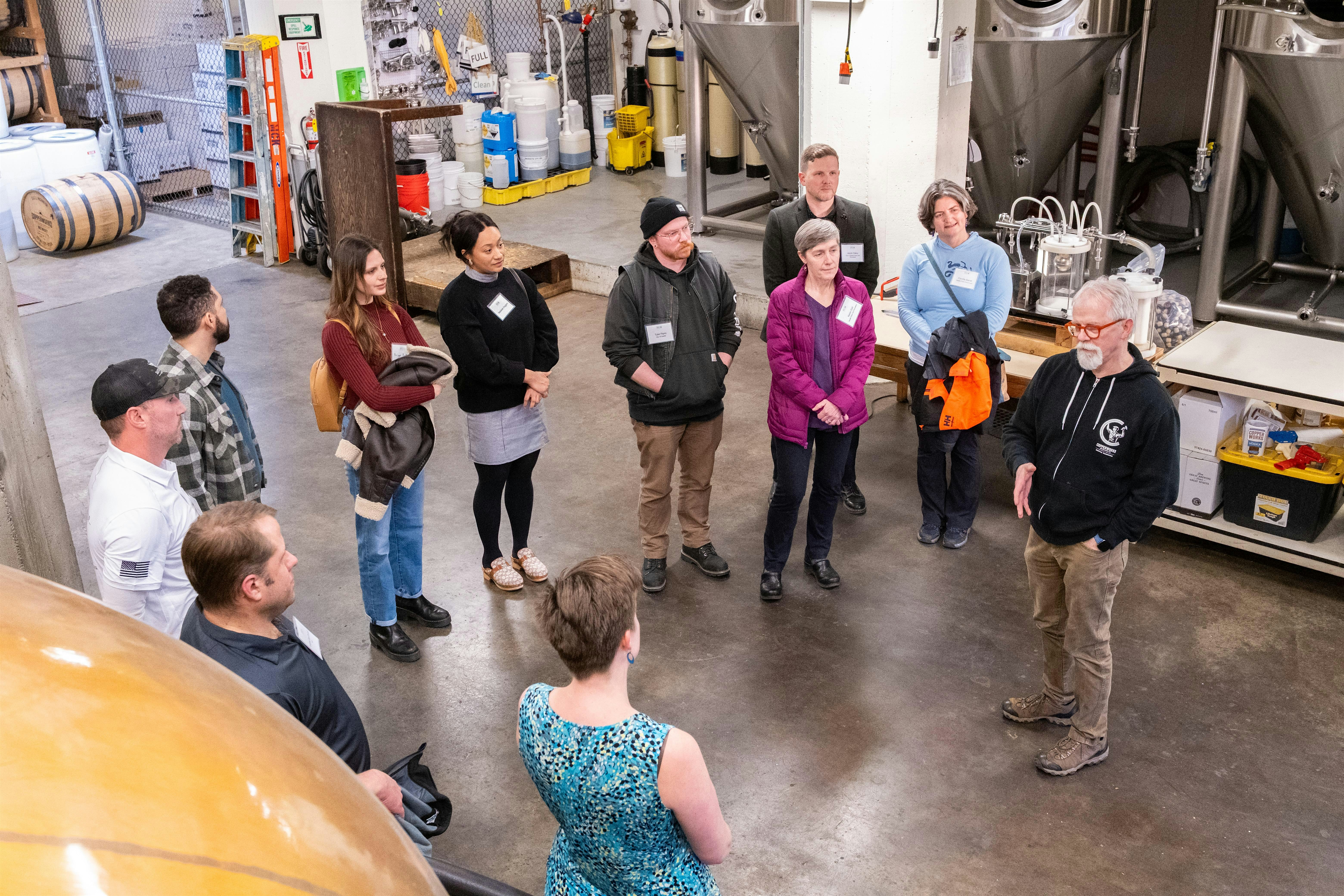Copperworks Distilling: Sustainability Tour and Happy Hour