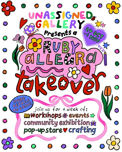 Ruby Allegra x Unassigned Gallery - PJ's paint n sip (hot chocolate)