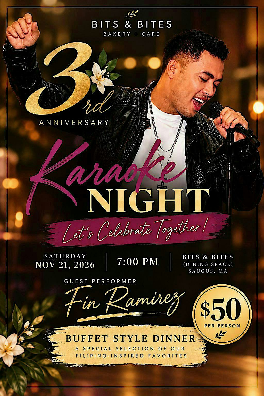 Karaoke Night: Bits & Bites 3rd Anniversary Celebration!
