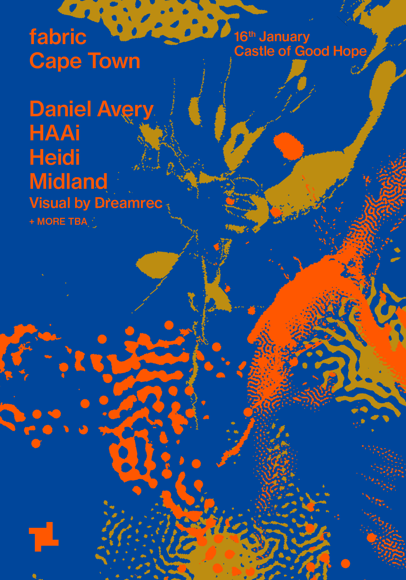 fabric Cape Town: HAAi, Midland, Daniel Avery, Heidi + more