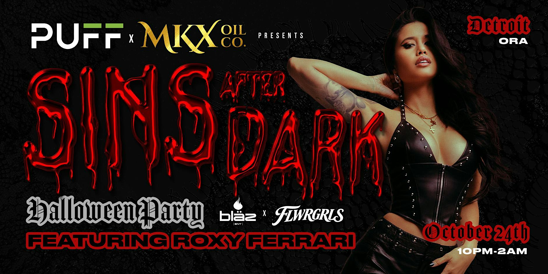 SINS AFTER DARK HALLOWEEN PARTY FT, ROXY FERRARI