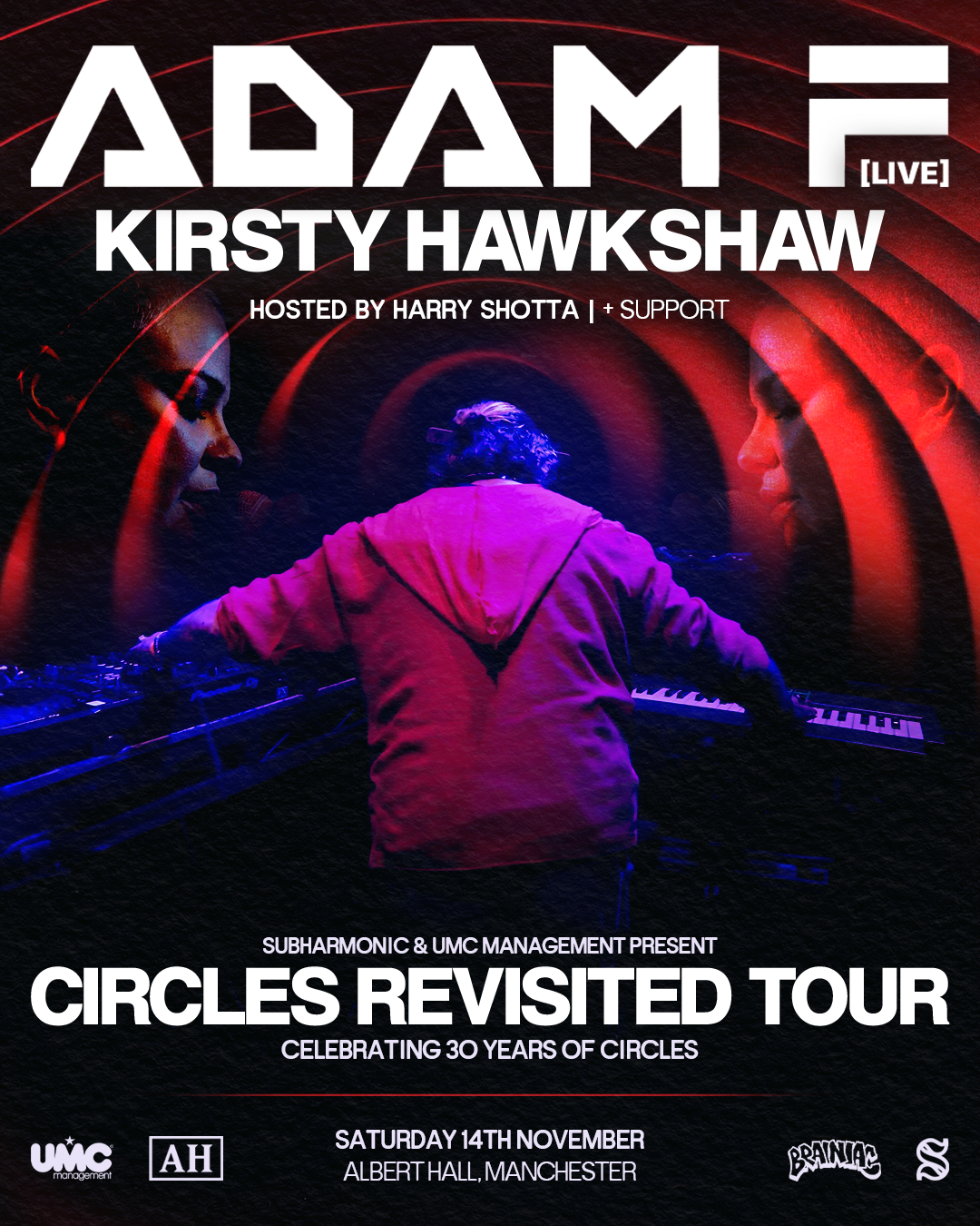 Adam F [LIVE] - Circles Revisited Tour