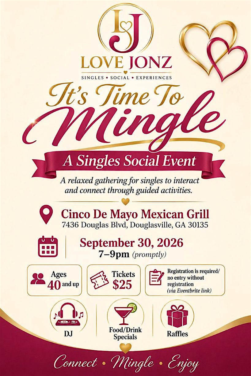 It's Time To Mingle