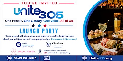 Unite 305 Activists Launch Party