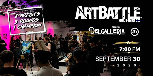 Art Battle Helsinki - 30 September, 2026