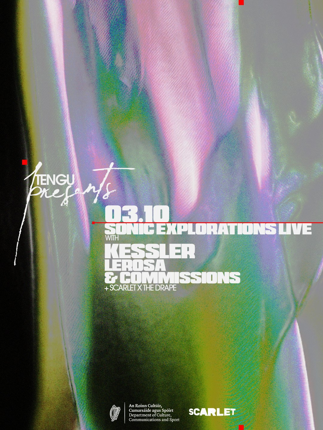 Tengu presents: Sonic Explorations LIVE with Kessler, Lerosa & Commissions