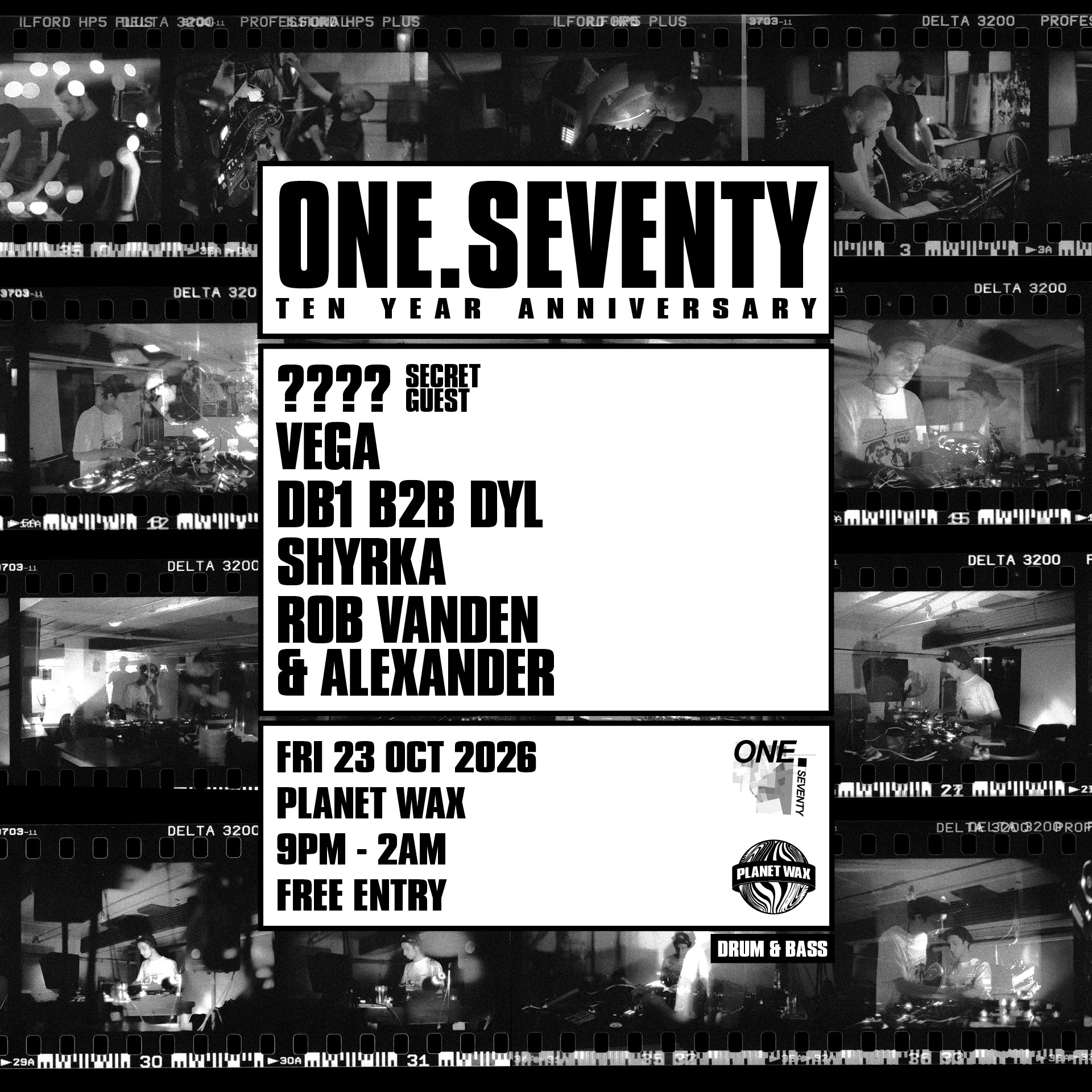 ONE.SEVENTY: 10 Year Anniversary