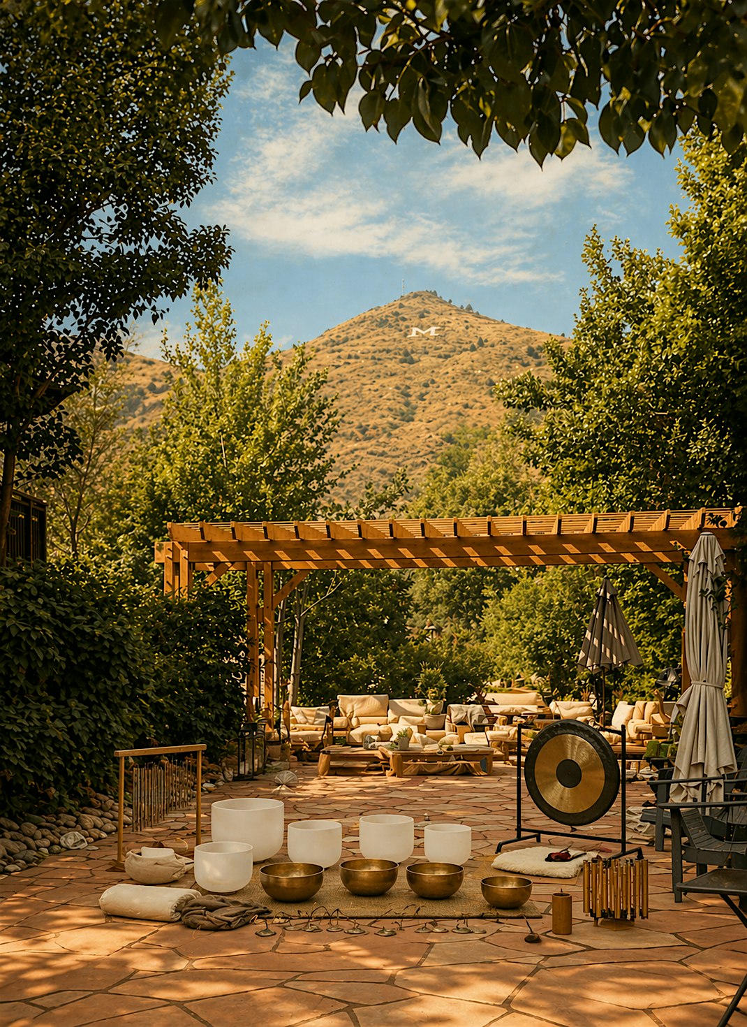 September Yoga and Sound Bath by the Creek