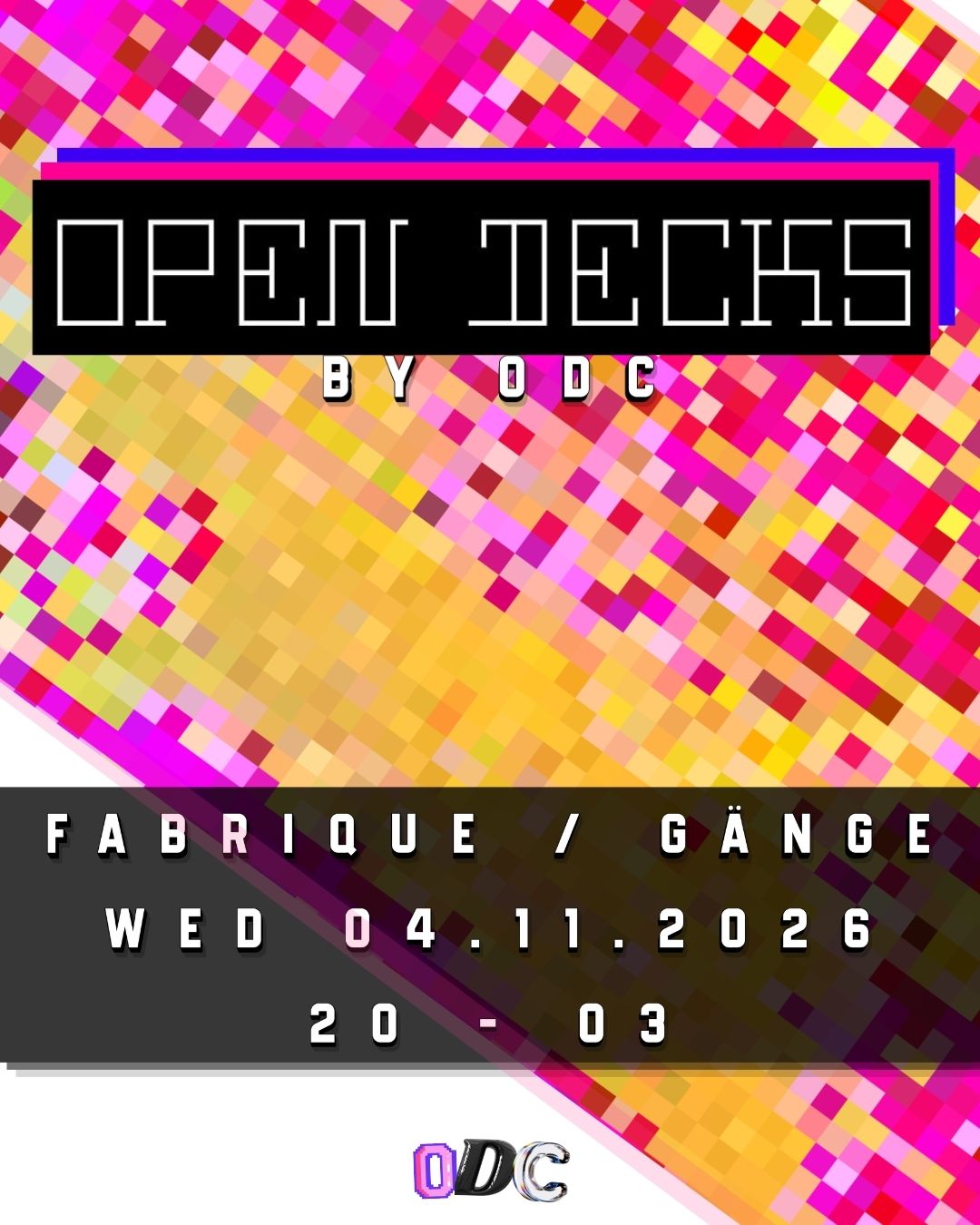 OPEN DECKS at Gängeviertel