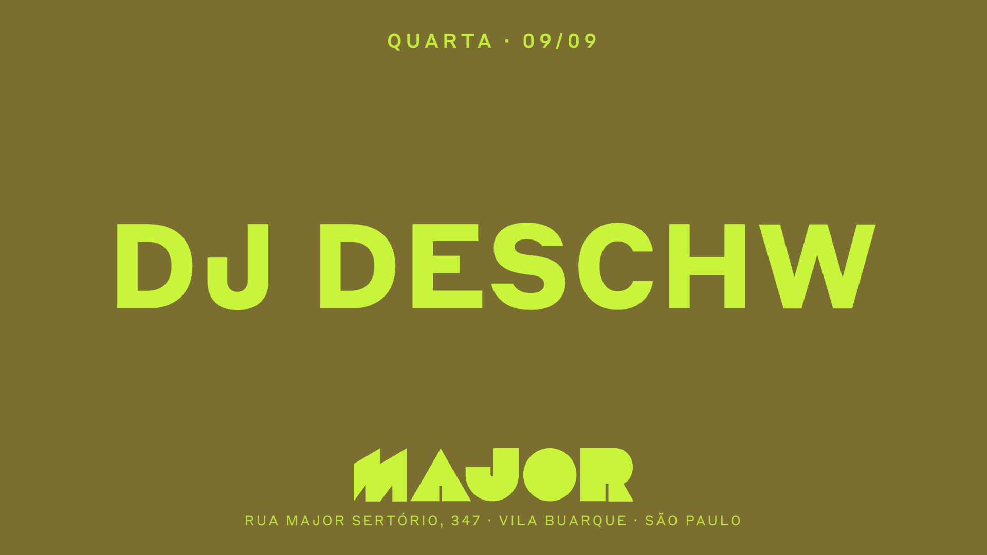 Major recebe Deschw